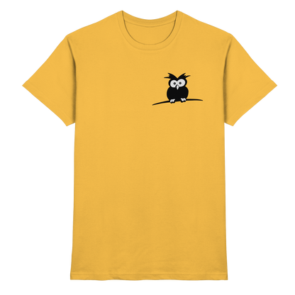 Kleine struppige Eule - Premium Shirt