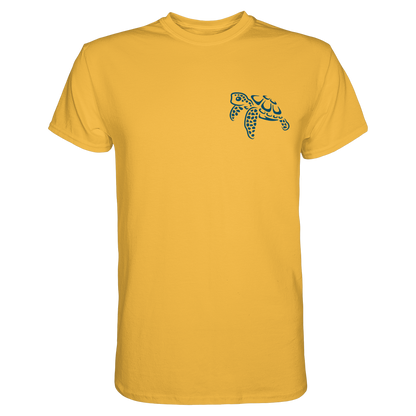 Lässig lustige Wasserschildkröte - Premium Shirt