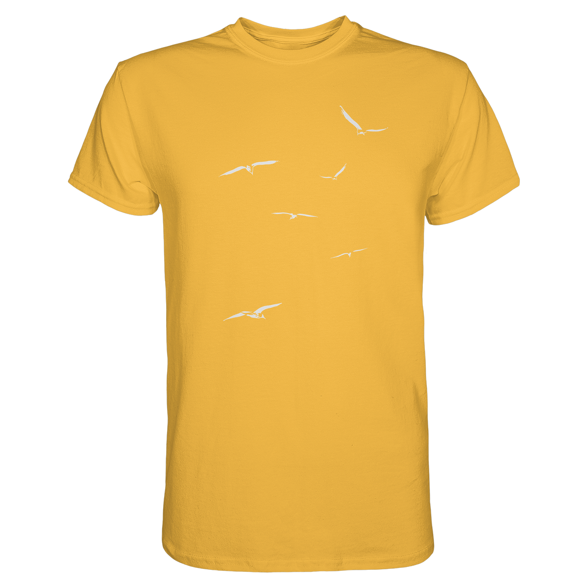 Vogelschwarm – Traum vom Fliegen - Premium Shirt