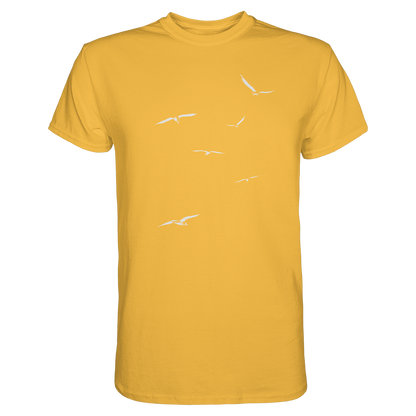 Vogelschwarm – Traum vom Fliegen - Premium Shirt
