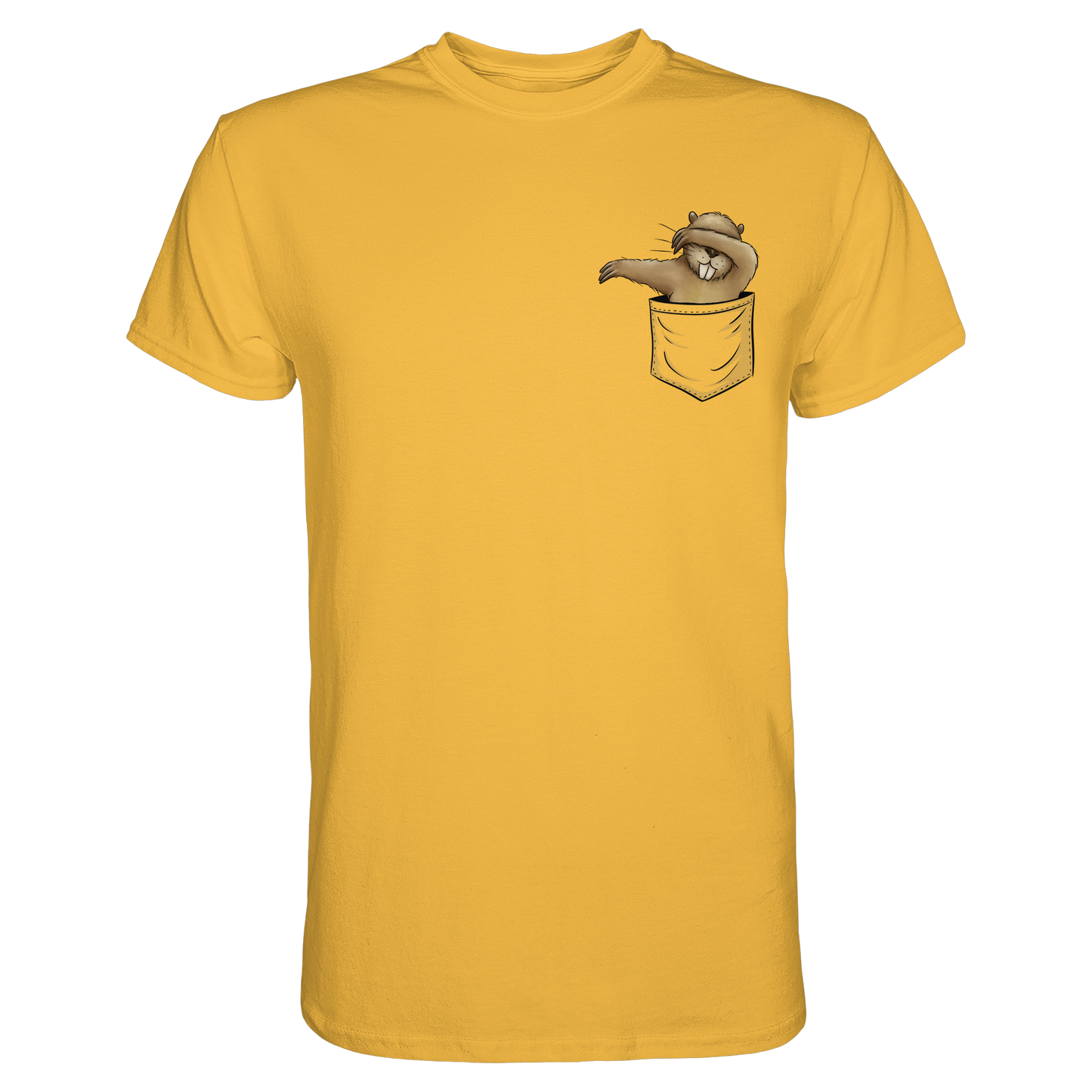 Dabbender Biber in Deiner Tasche - Premium Shirt