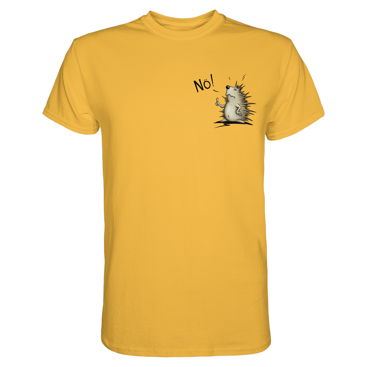 Nö! Grummeliger Igel - Premium Shirt