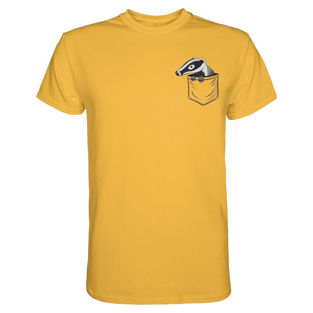 Lustig gemütlicher Dachs In der Tasche - Premium Shirt