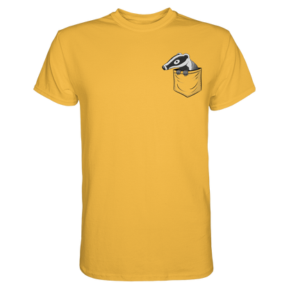 Lustig gemütlicher Dachs In der Tasche - Premium Shirt