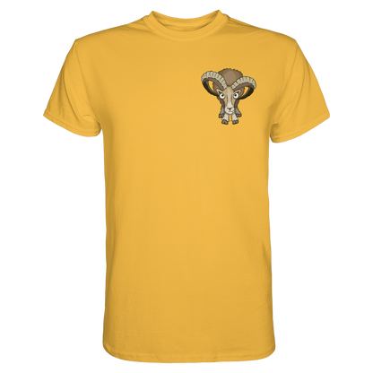 Bockiges Mufflon Widder Schafbock - Premium Shirt