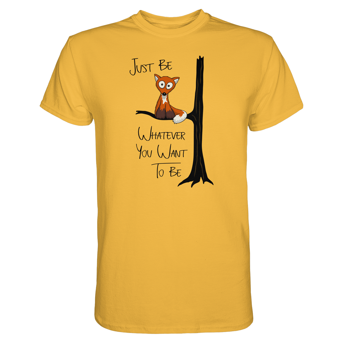 Just Be Whatever | Fuchs wie Eule - Premium Shirt