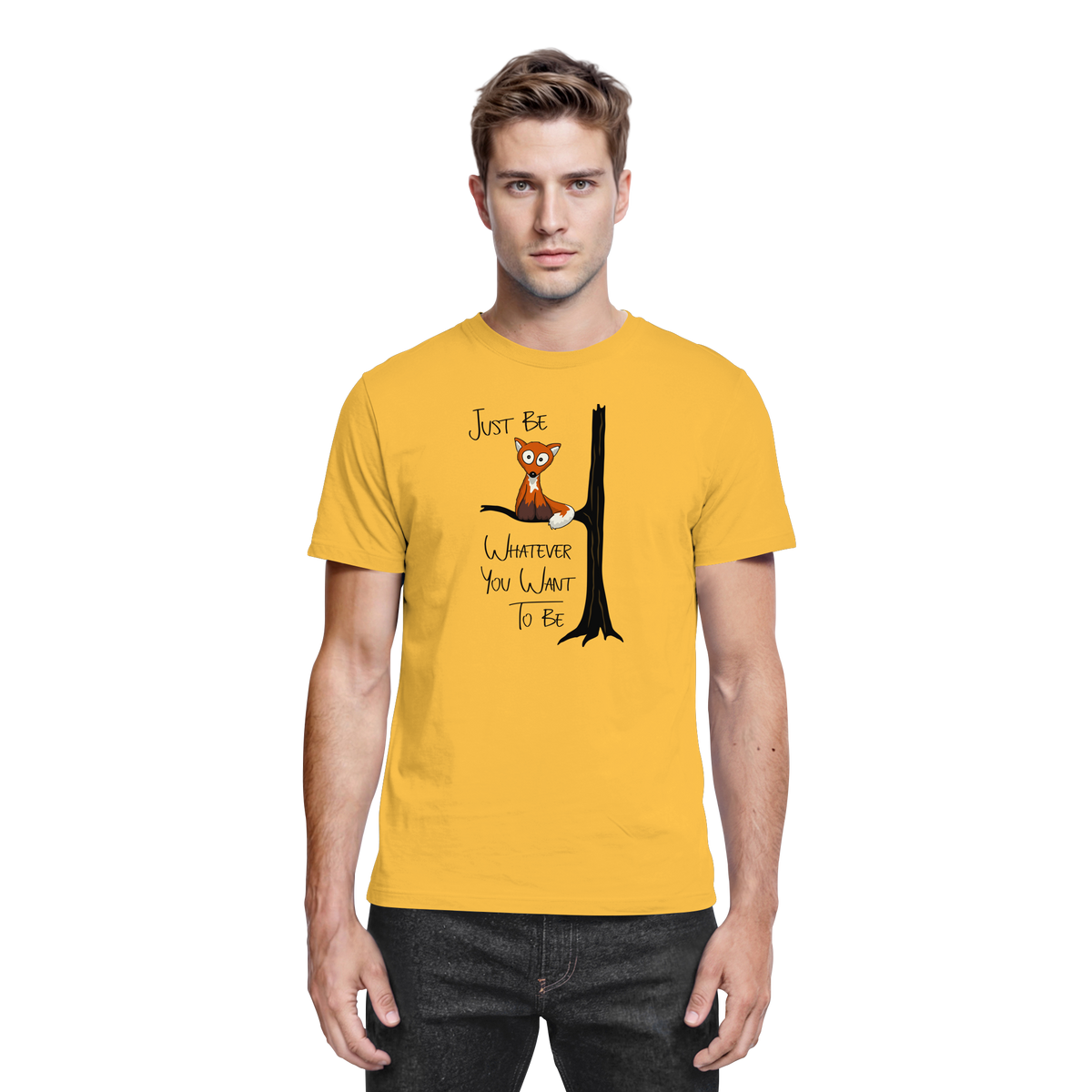 Just Be Whatever | Fuchs wie Eule - Premium Shirt