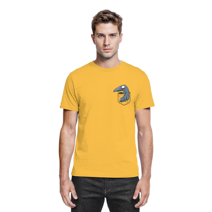 Grufti Rabe Krähe in der Tasche - Premium Shirt