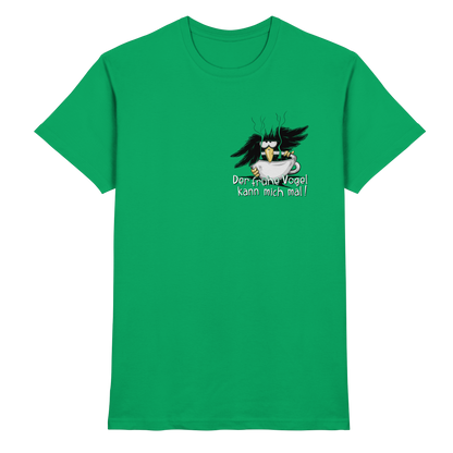 Der frühe Vogel kann mich mal | Kaffee Rabe - Premium Shirt
