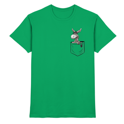 Bockiger Esel in Deiner Tasche - Premium Shirt