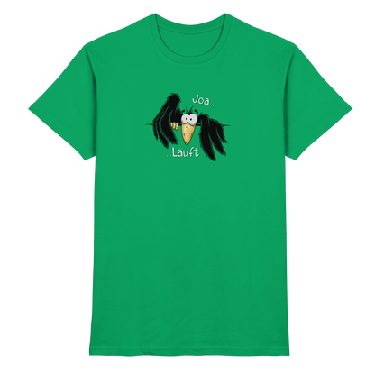 Joa Läuft Krähe gechillter Rabe - Premium Shirt