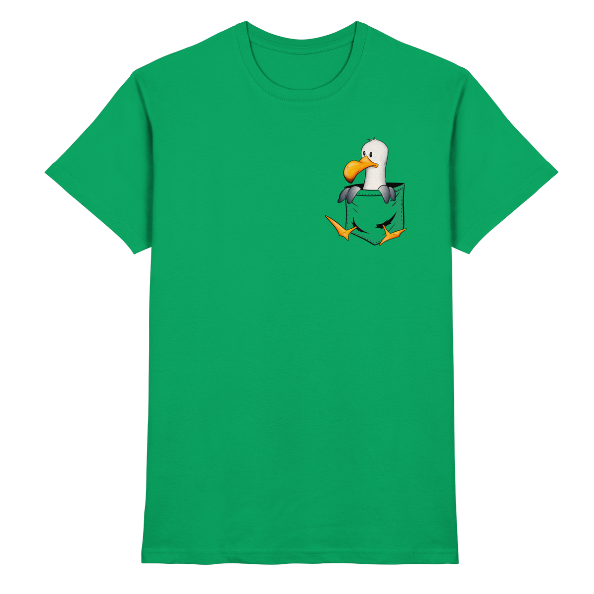Kleine Möwe In Deiner Tasche - Premium Shirt
