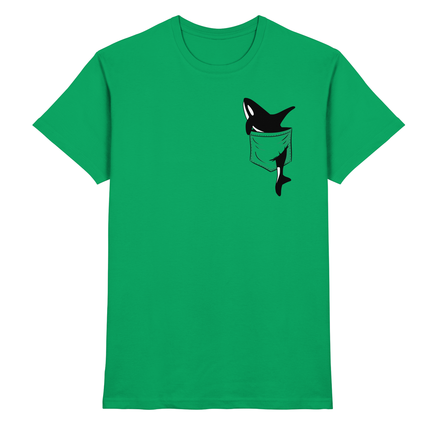 Orca In Deiner Tasche - Premium Shirt