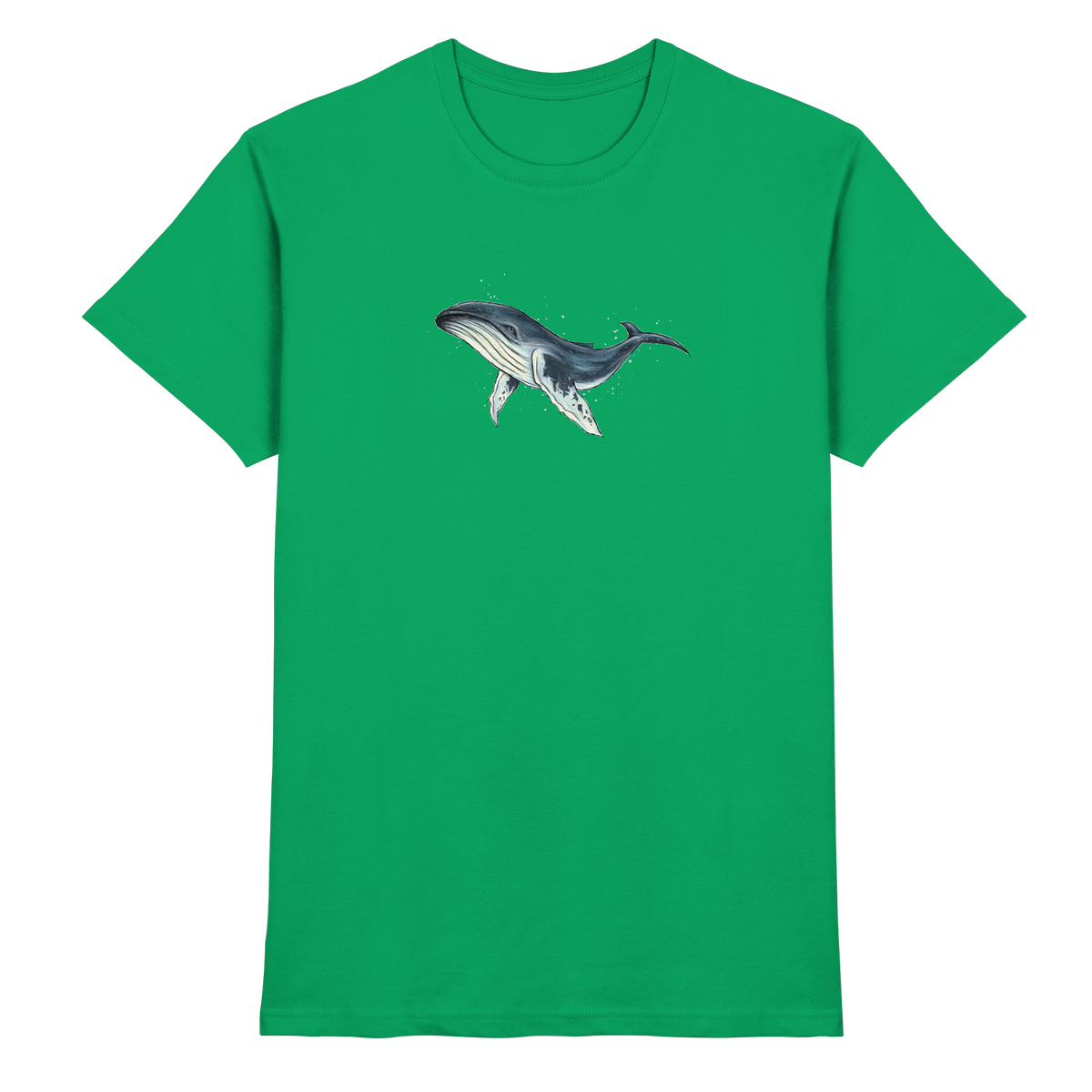 Tiefsee Ozean-Riese Buckelwal - Premium Shirt