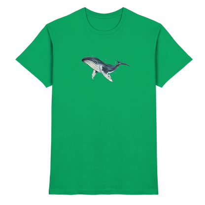 Tiefsee Ozean-Riese Buckelwal - Premium Shirt