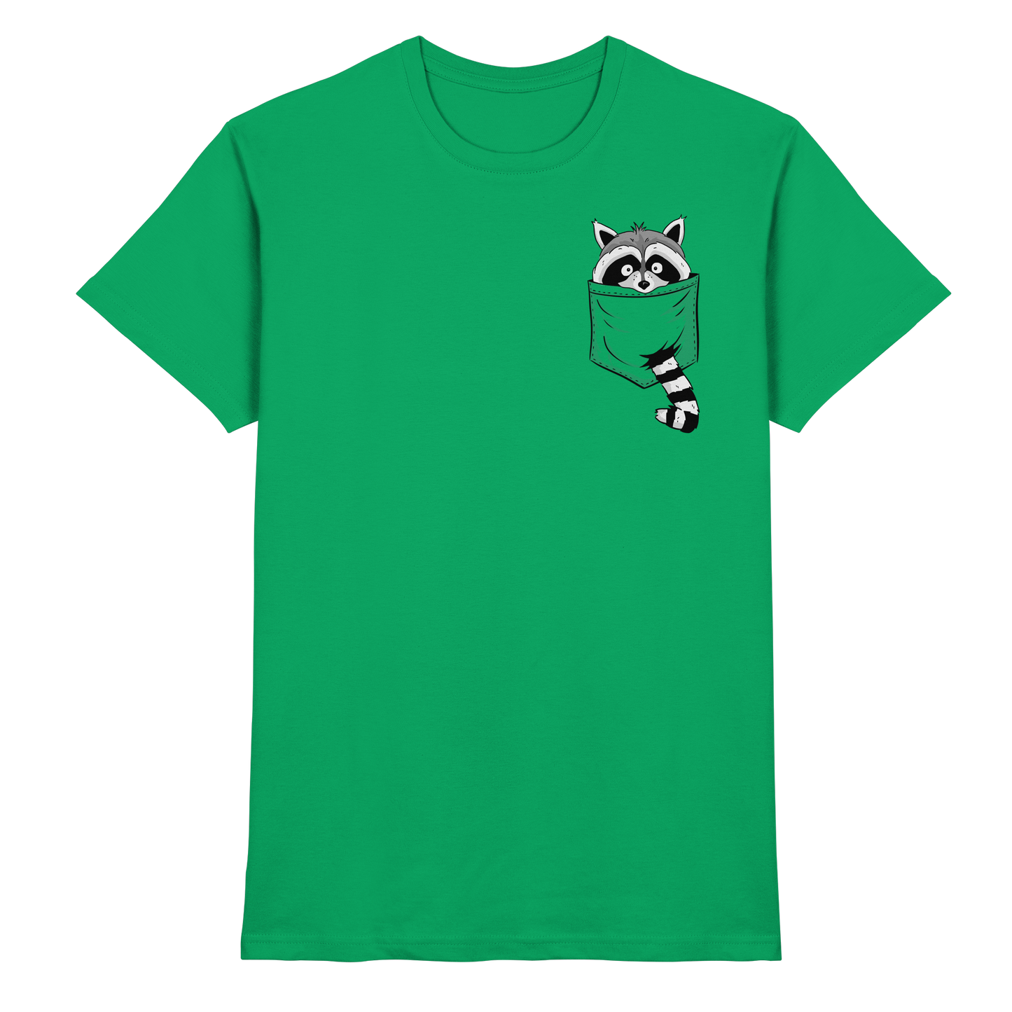 Waschbär in Deiner Tasche - Premium Shirt
