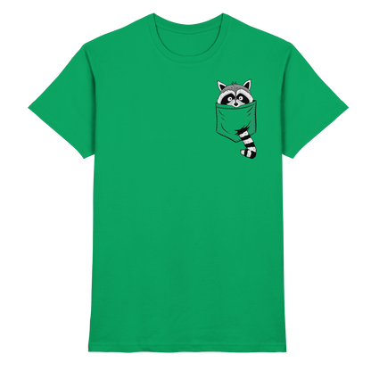 Waschbär in Deiner Tasche - Premium Shirt