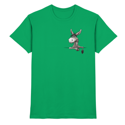 Lustiger lässiger Esel - Premium Shirt