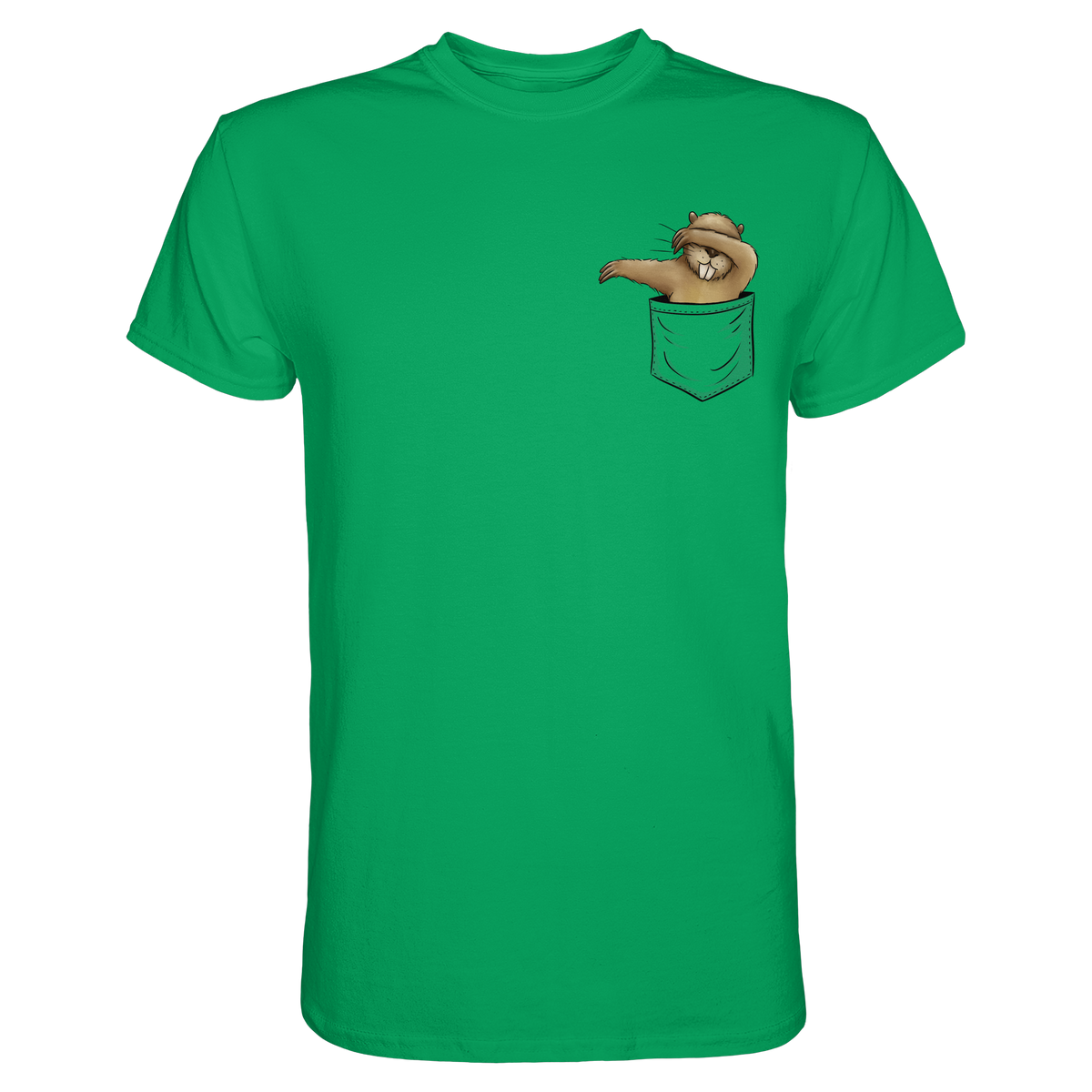 Dabbender Biber in Deiner Tasche - Premium Shirt