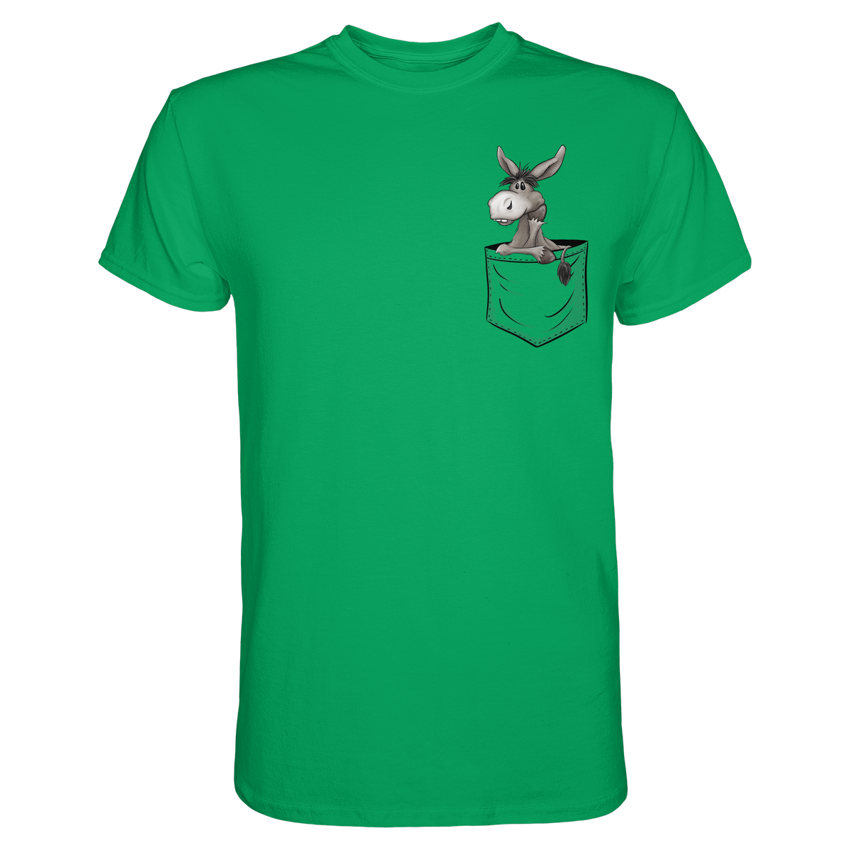 Bockiger Esel in Deiner Tasche - Premium Shirt