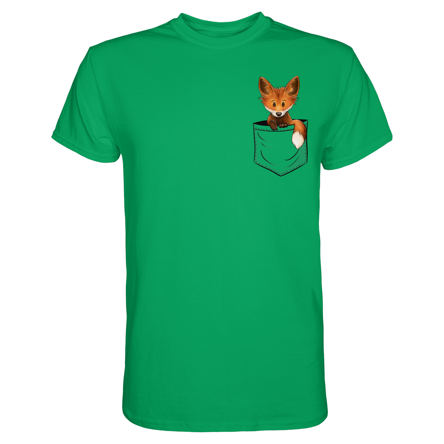 Funky Fuchs in der Tasche - Premium Shirt