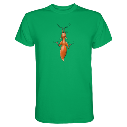 Rotes Eichhörnchen hängt ab - Premium Shirt