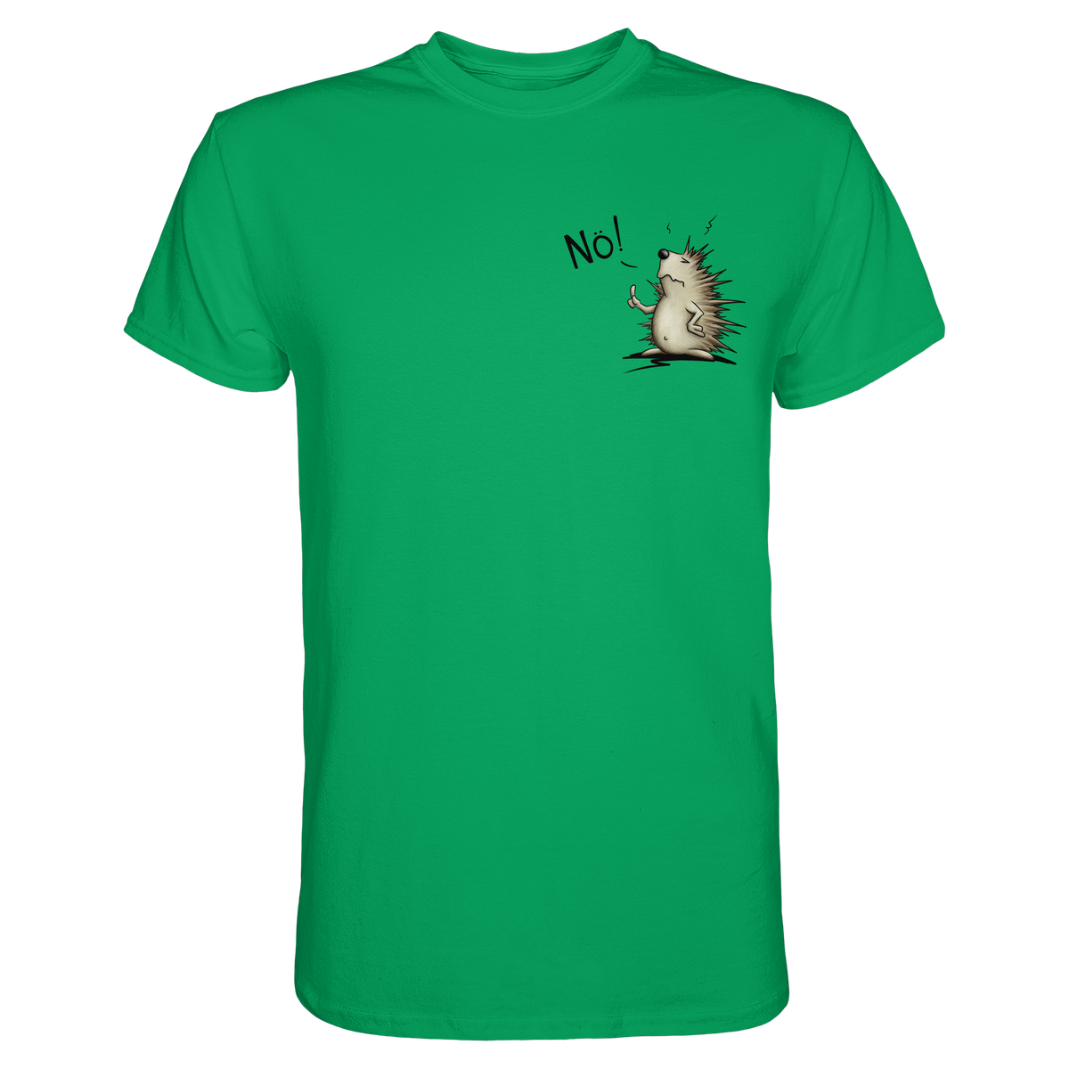 Nö! Grummeliger Igel - Premium Shirt