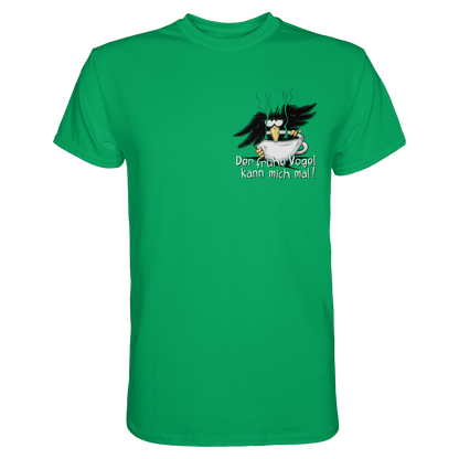 Der frühe Vogel kann mich mal | Kaffee Rabe - Premium Shirt