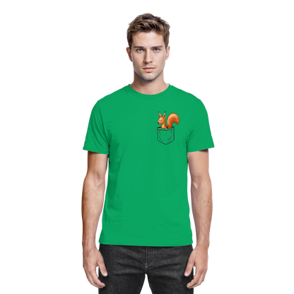 Lässiges Eichhörnchen In Tasche - Premium Shirt