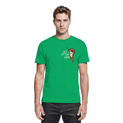 Get Otter Here | Lustiger Otter Kalauer - Premium Shirt