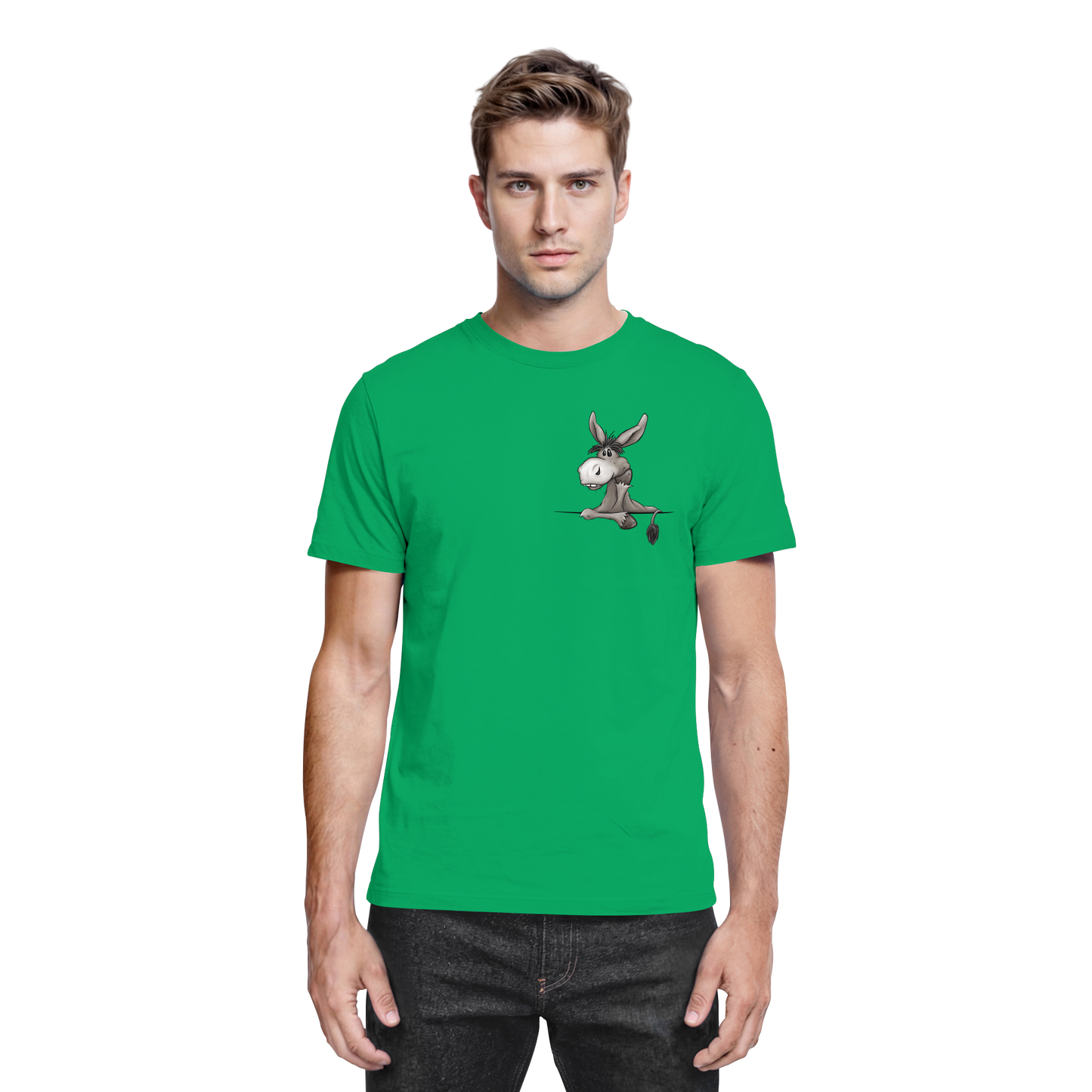Lustiger lässiger Esel - Premium Shirt