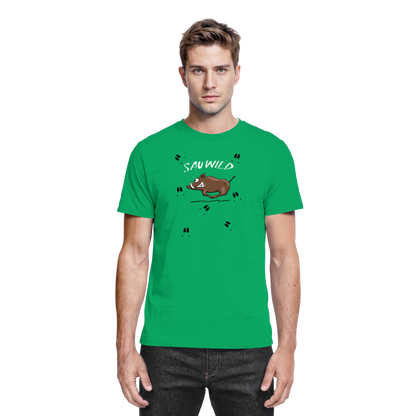 Sauwild wilde Sau | Wildschwein Keiler - Premium Shirt