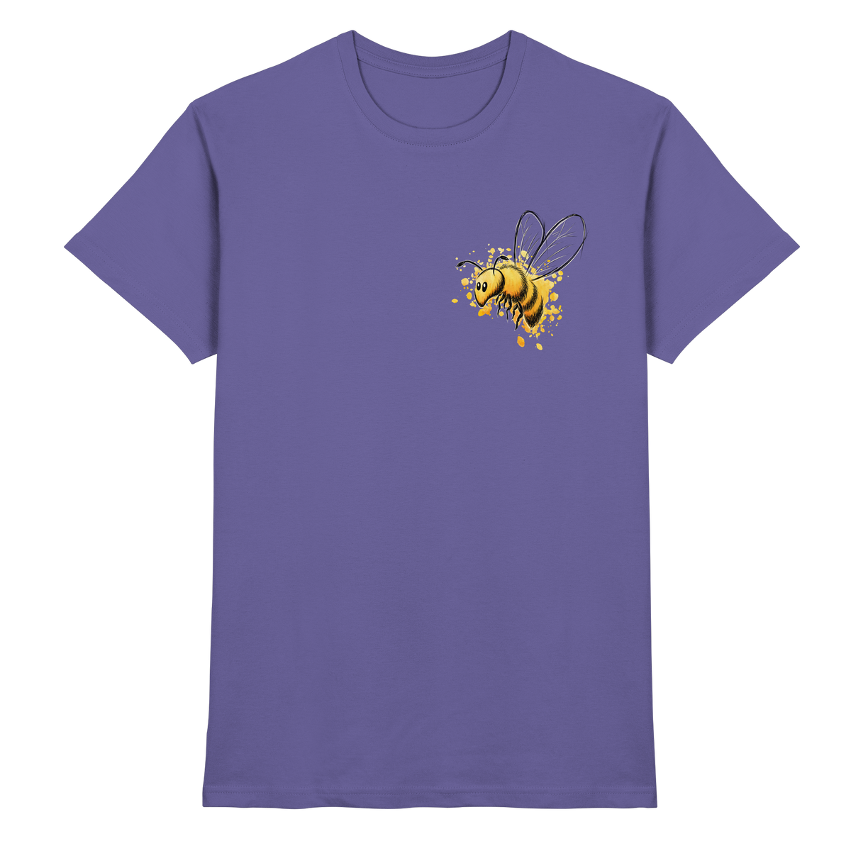 Lässige kleine Honig-Biene - Premium Shirt