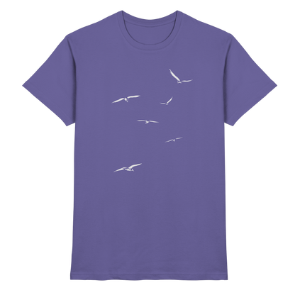 Vogelschwarm – Traum vom Fliegen - Premium Shirt