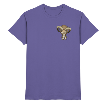 Bockiges Mufflon Widder Schafbock - Premium Shirt