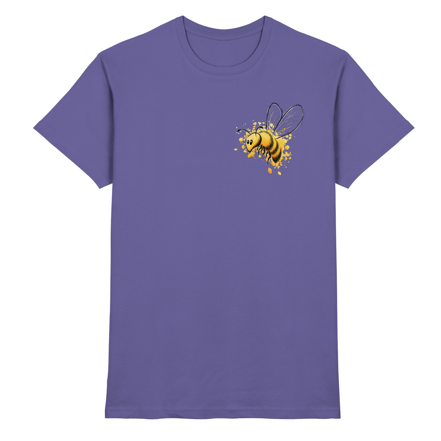 Lässige kleine Honig-Biene - Premium Shirt