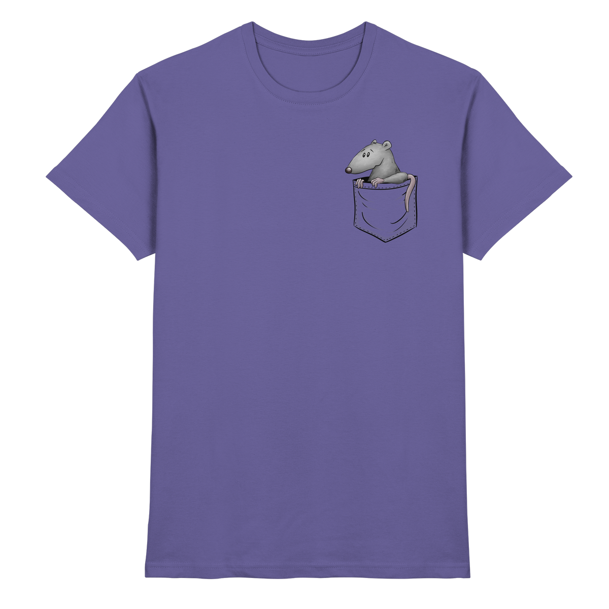 Kleine Ratte in der Tasche - Premium Shirt