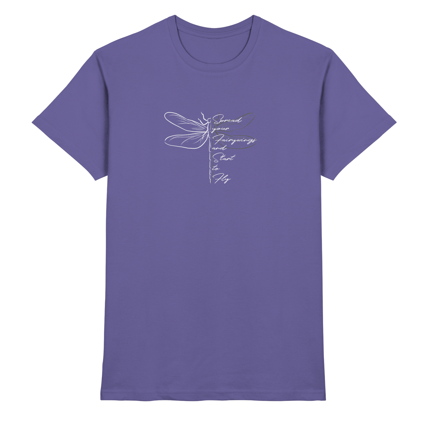 Breite die Flügel aus und flieg los | Libelle - Premium Shirt