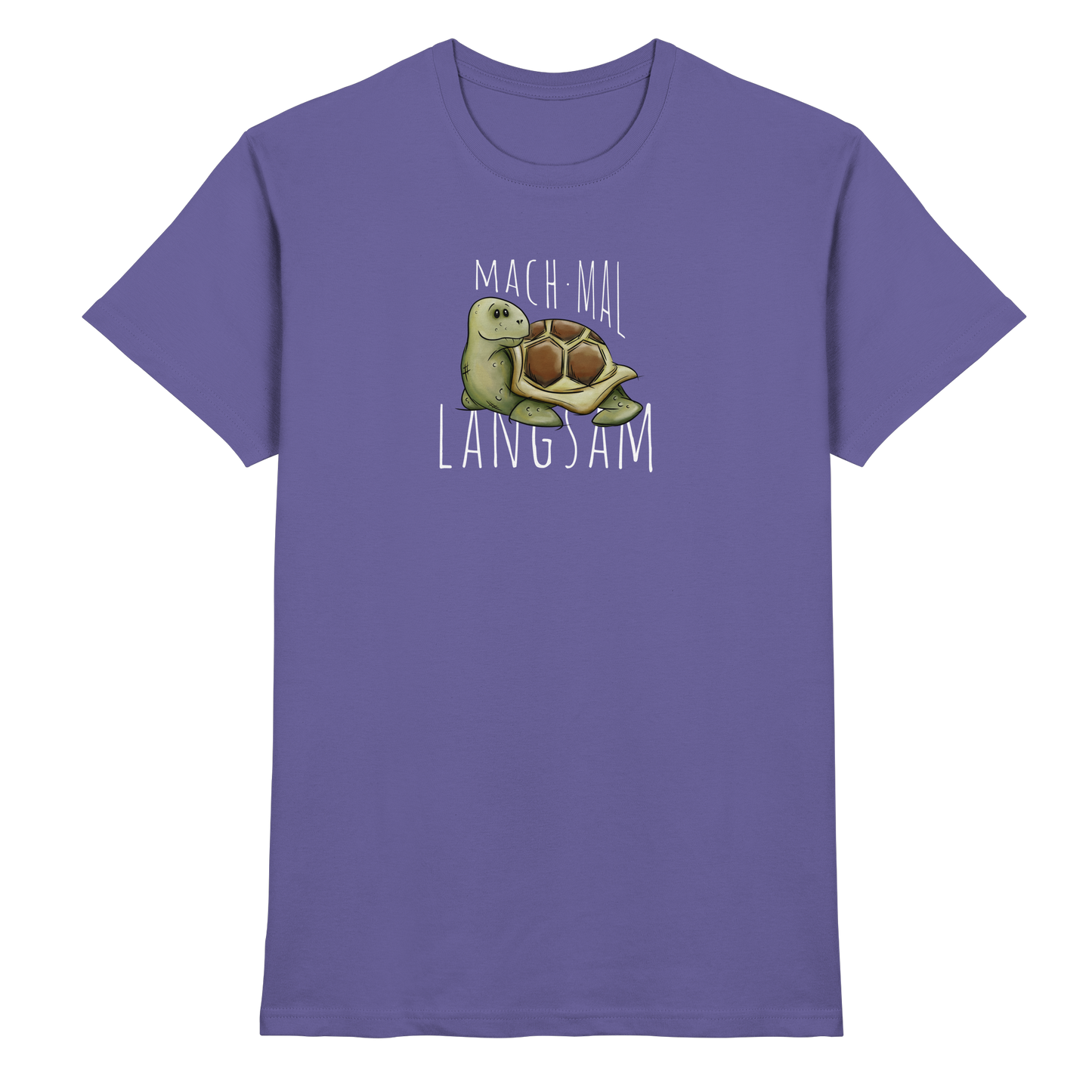Mach mal langsam Schildkröte - Premium Shirt