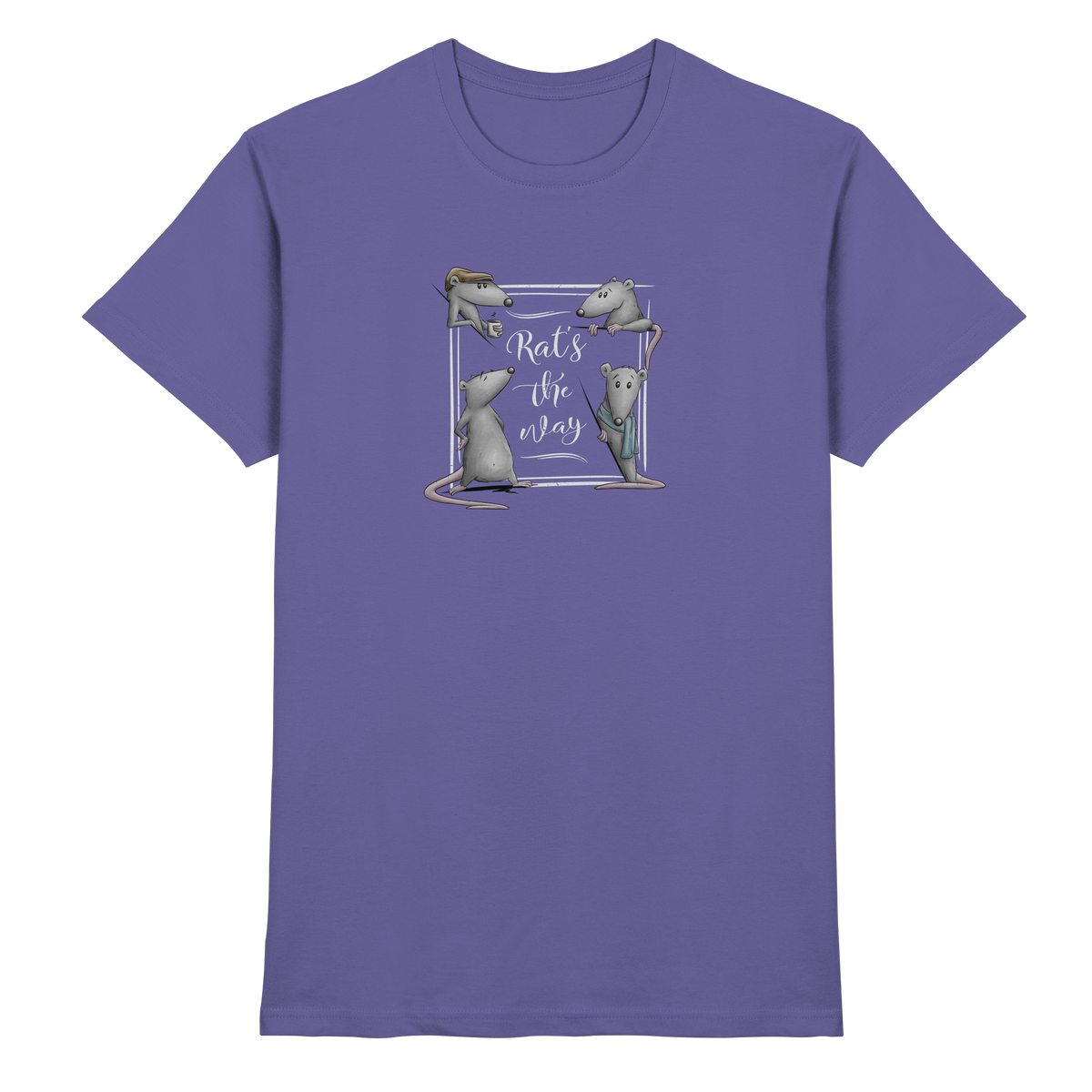 Rat’s The Way Kaffeehaus Ratten - Premium Shirt