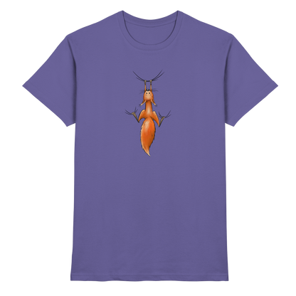 Rotes Eichhörnchen hängt ab - Premium Shirt