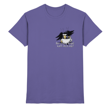 Der frühe Vogel kann mich mal | Kaffee Rabe - Premium Shirt
