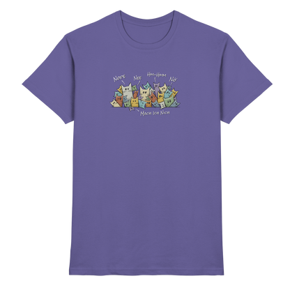 Nope, Nee, Nö Katzen - Premium Shirt