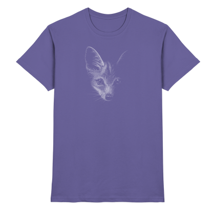 Fuchs Kritzelkunst Illustration - Premium Shirt