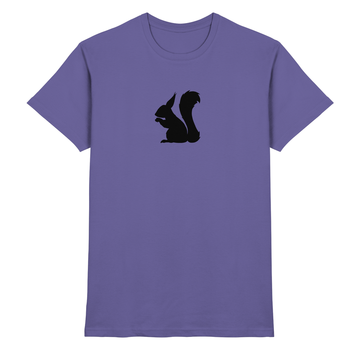 Eichhörnchen Silhouette - Premium Shirt