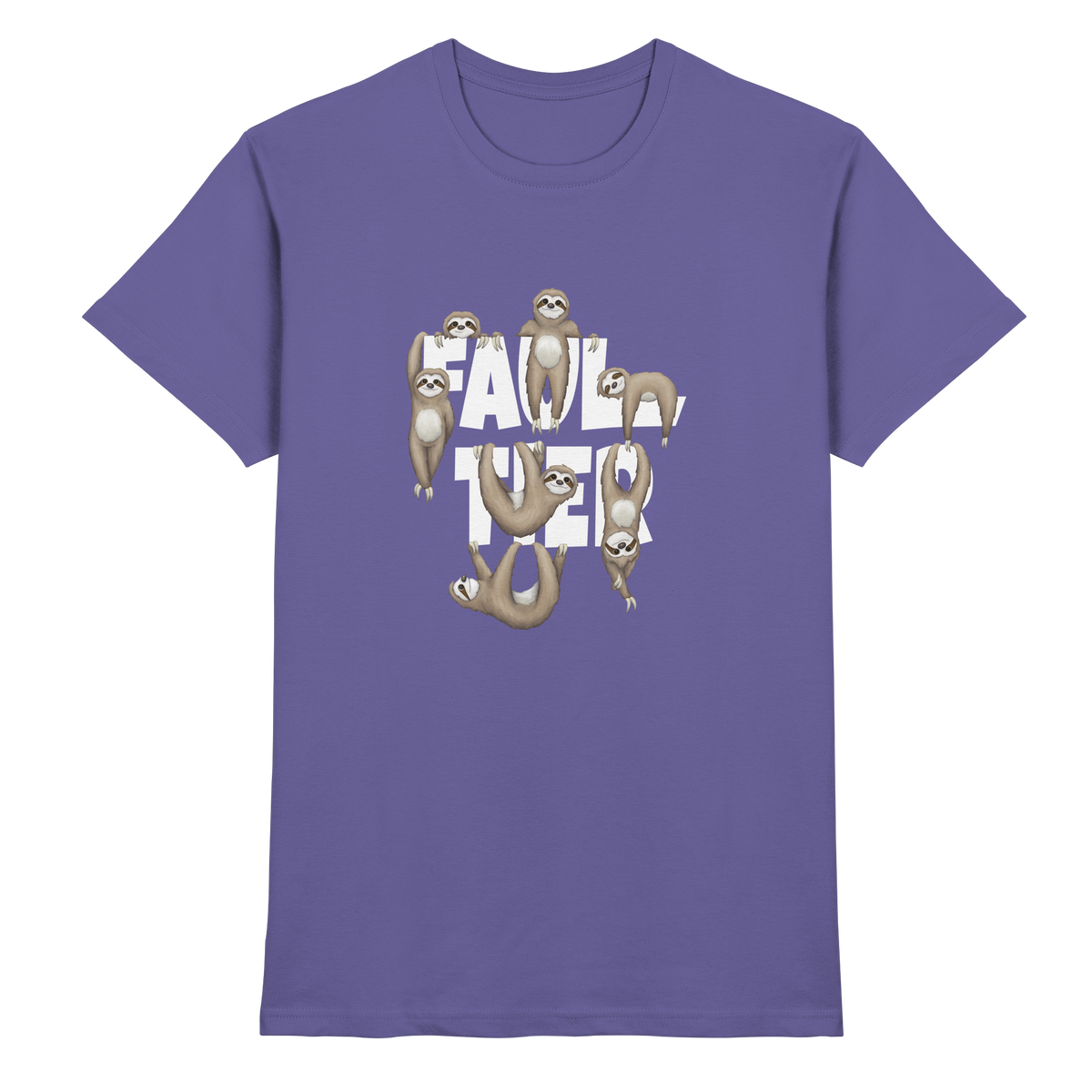 Viele gechillte Faultiere - Premium Shirt