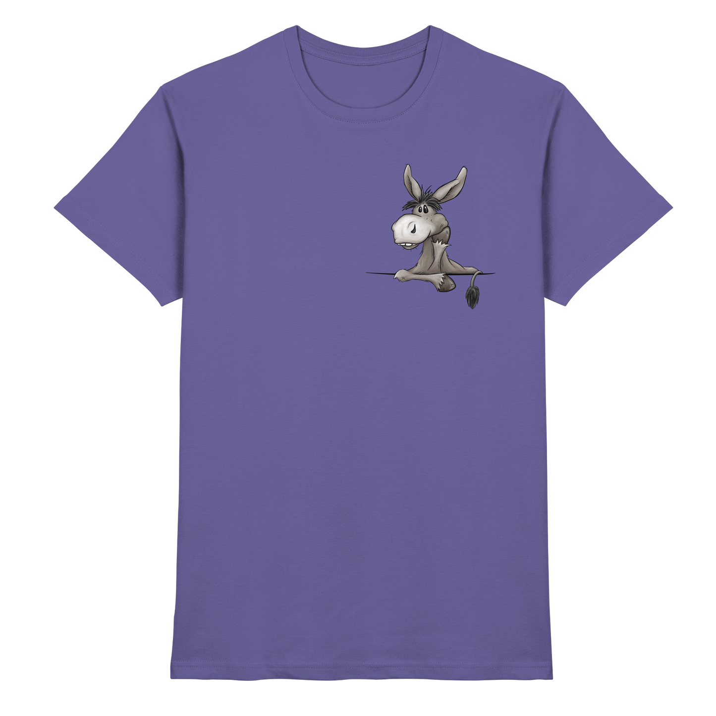 Lustiger lässiger Esel - Premium Shirt