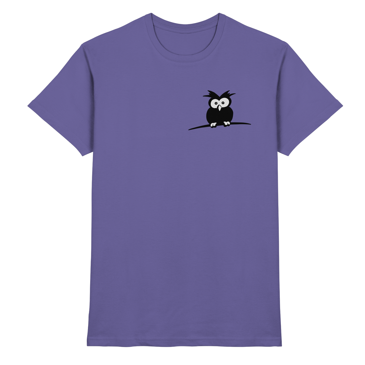 Kleine struppige Eule - Premium Shirt