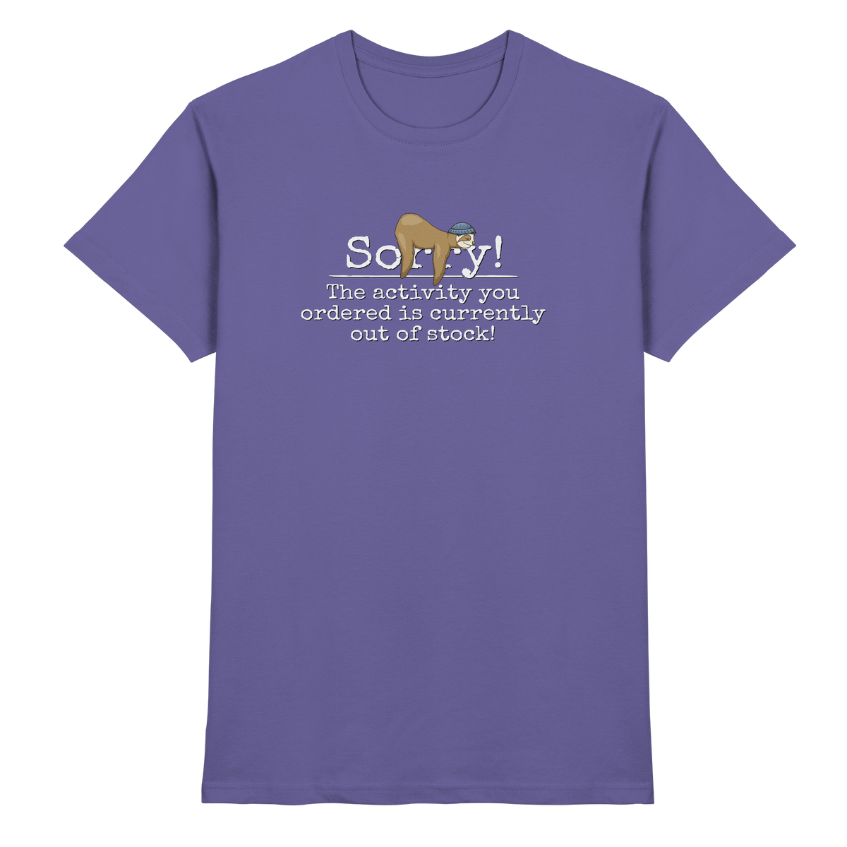 No-Activity Faultier - Premium Shirt