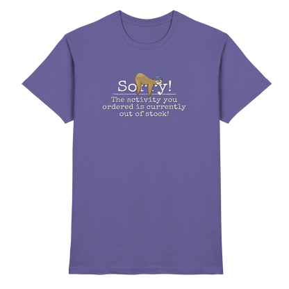 No-Activity Faultier - Premium Shirt